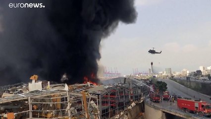 Novo incêndio alarma habitantes de Beirute