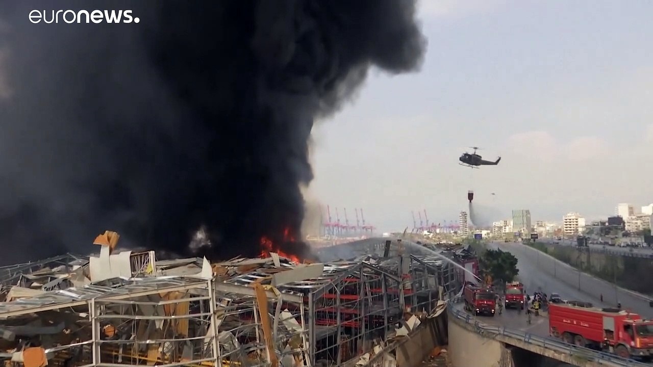 Novo incêndio alarma habitantes de Beirute
