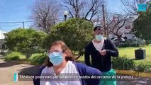 Médicos protestaron por salarios en La Plata