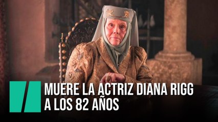Muere la actriz Diana Rigg a los 82 años