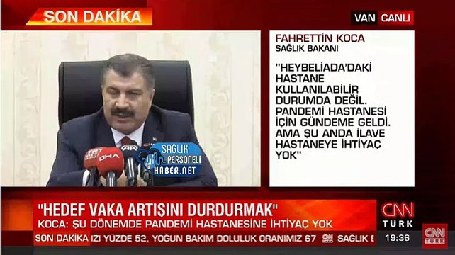 Bakan Koca Sağlık Personeli Alımı Açıklaması
