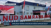 Danlanudsri MANADO Terima Kunjungan Kerja Kapolda Sulut