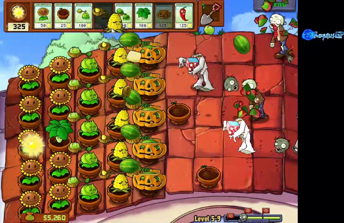 Plant vs Zombies Full Gameplay Walkthrough Part 6 FINAL - Vídeo Dailymotion