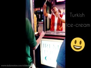 Turkish ice-cream in Bangkok