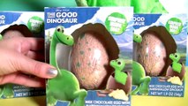 Disney The Good Dinosaur Arlo 3D Surprise Eggs Kinder Christmas Shopkins, Christmas Peppa Pig  굿 다이노
