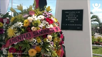 Estelí conmemora la insurrección que llevó al fin de la dictadura somocista