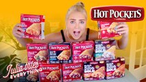 Julia Tries All Of The Hot Pockets