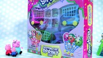 Anna Elsa & Belle Shopping For Shopkins Shopping Cart Sprint Game NEW CARTS 2016 Disney Frozen