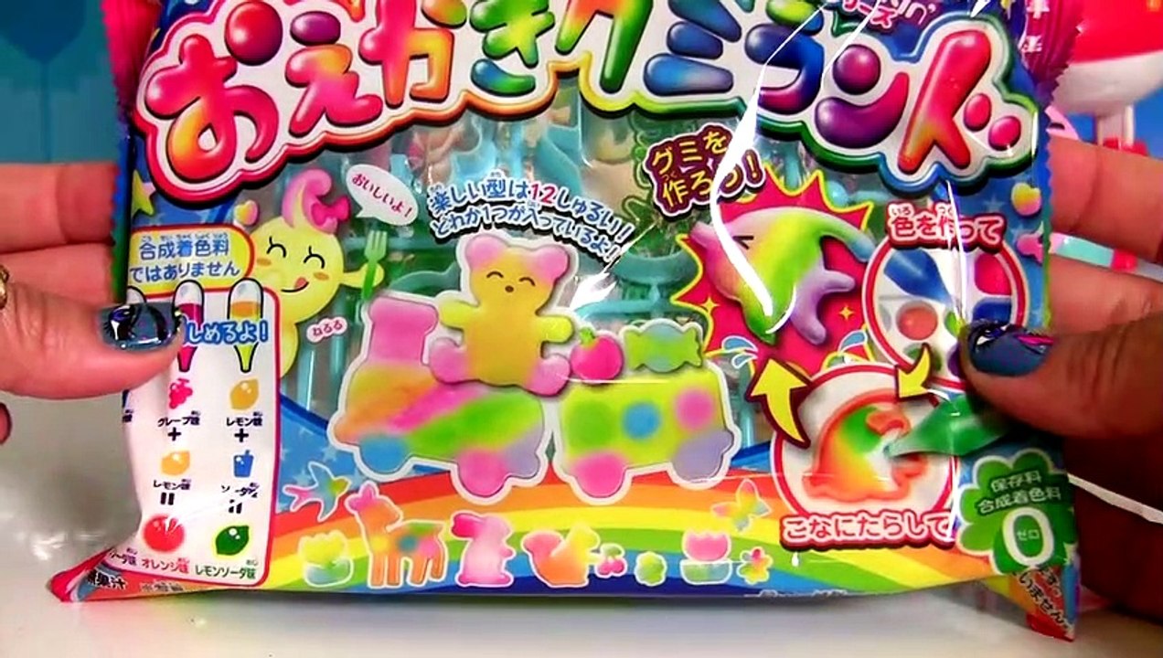 Kracie Popin' Cookin' Gummy Candy Land おえかきグミランド Gummy Animals DIY グミ