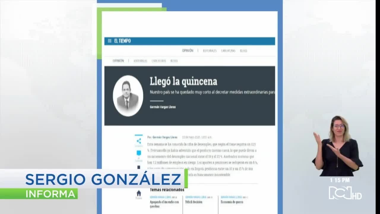 Posponer las primas y reducir los salarios, ent...