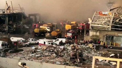- Beyrut Limanı'ndaki yangın hala söndürülemedi