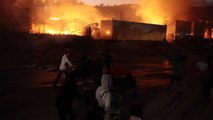 Declarado nuevo incendio en el campamento de refugiados griego de Moria
