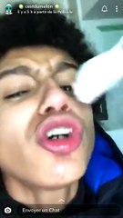 Nassim c'est du Melon reveille son frêre avec une sourie