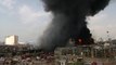 폭발참사 일어난 레바논 베이루트 항구에서 대형 화재 / YTN
