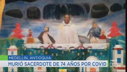 Antioquia reporta la segunda muerte de un religioso por causa de coronavirus