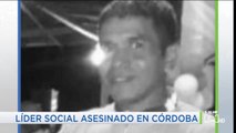 Asesinan a líder social en Montelíbano, Córdoba