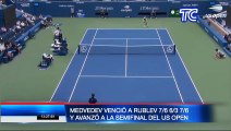 Tenis:  Medvedev y Thiem se medirán en la semifinal del US Open