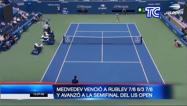 Tenis: Medvedev y Thiem se medirán en la semifinal del US Open