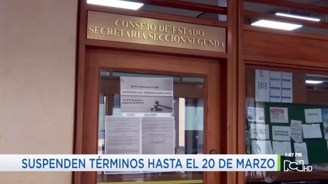 Suspenden términos y atención al público en juzgados y tribunales