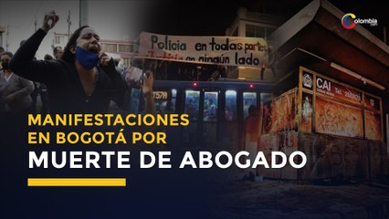 Javier Ordóñez - Muerte de abogado terminó en manifestaciones violentas en Bogotá
