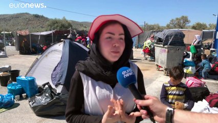 Mais incêndios no campo de migrantes de Moria