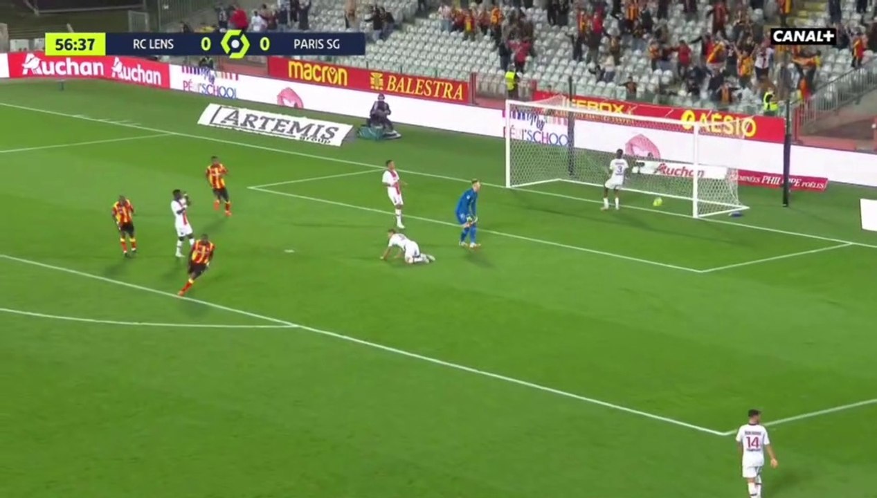 RC Lens 1 - 0 PSG Ganago goal