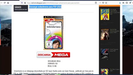 echochrome para PSP [ISO]