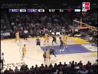 Josh Smith's Big Block On Vladimir Radmanovic