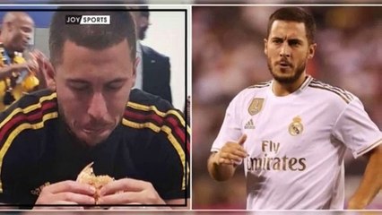 Eden Hazard has returned to Real Madrid overweight for the second straight year