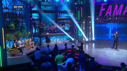 Jasso y Gabriel tuvieron un mal entendido en el escenario. | Todos Quieren Fama