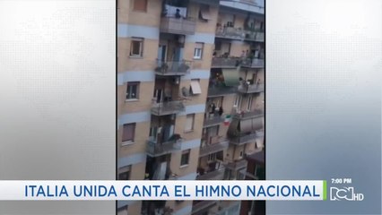 Italia aúna sus voces de esperanza desde el aislamiento por coronavirus