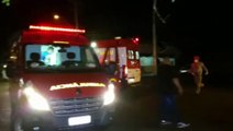 Bombeiros atendem vítima de acidente no Bairro São Cristóvão