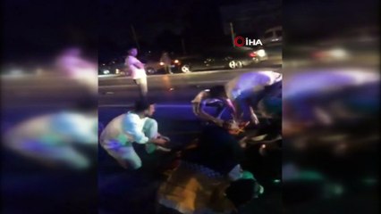 Arnavutköy’de motosiklet kazası:1 ağır yaralı