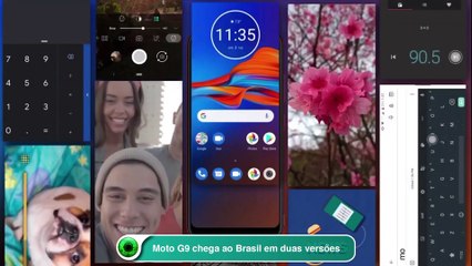 Moto G9 chega ao Brasil em duas versões