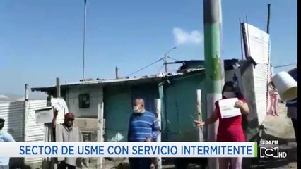 Comunidad de Usme denuncia falta de agua en la zona