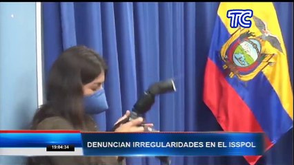 Ministra de Gobierno, denunció presnuntas irregularidades en Instituto de la Seguridad Social de la Policía (ISSPOL)