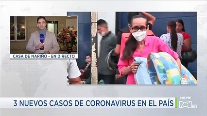 Confirman tres nuevos casos de coronavirus en Colombia