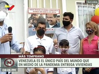 GMVV entregó unidades habitacionales a familias en La Fría, estado Táchira