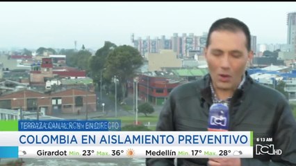 Comienza el aislamiento preventivo obligatorio en Colombia