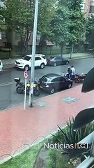 Balacera tras robo al norte de Bogota