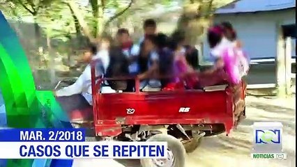 Niños en Magdalena piden bus para ir al colegio