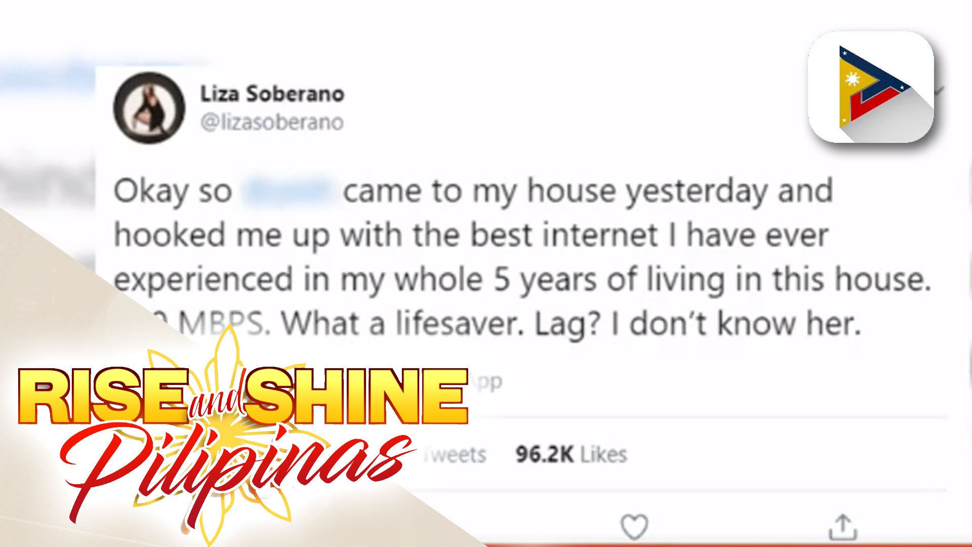 ⁣TALK BIZ: Liza Soberano at ilang celebrities, trending matapos mag-tweet tungkol sa kanilang interne