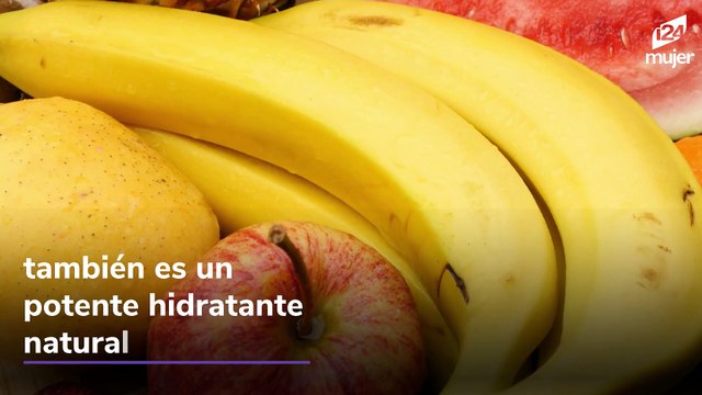 Tratamiento capilar de banana y miel para el cabello seco