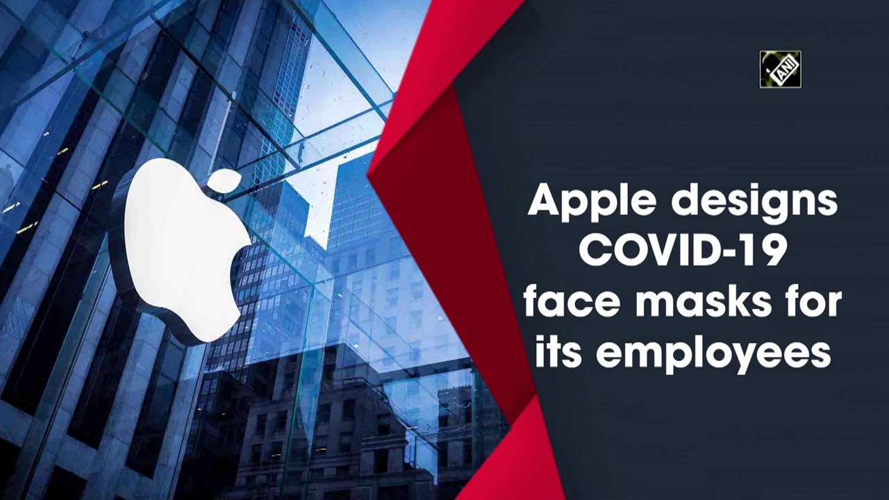 Apple designs Covid-19 face masks for its employees