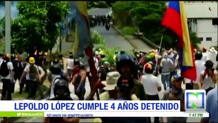 El preso político Leopoldo López cumple 4 años privado de su libertad