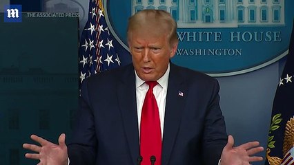 Trump says he 'didn't lie' and 'needed calm' when COVID hit