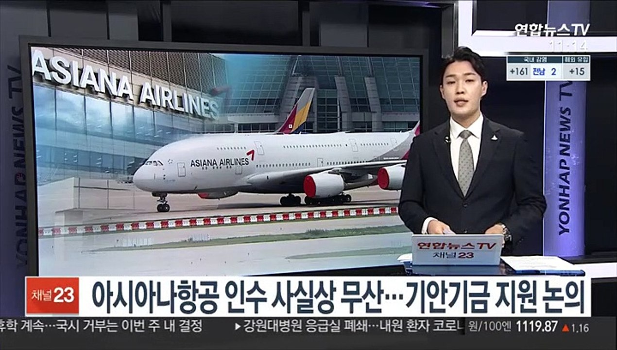 아시아나항공 인수 사실상 무산…기안기금 지원 논의
