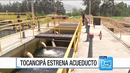Tocancipá estrena acueducto