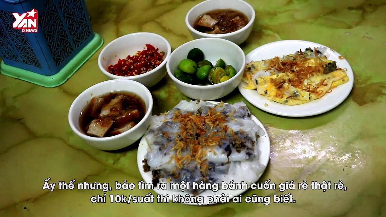 Hàng bánh cuốn chỉ 10 nghìn đồng tồn tại đến 70 năm tại Hà Nội