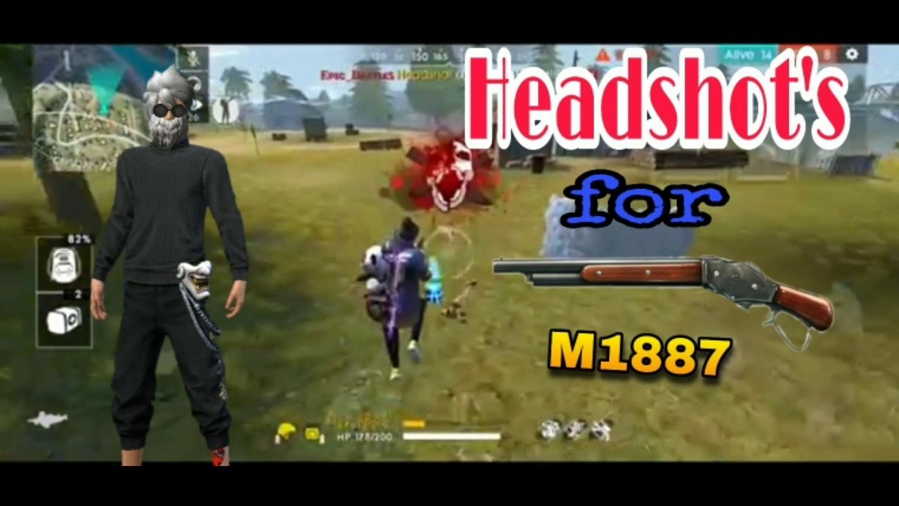 FREE FIRE shotgun player best headshot clips highlights gameplay.